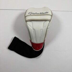TaylorMade AeroBurner Fairway Wood Headcover White Red Black Golf Club Cover